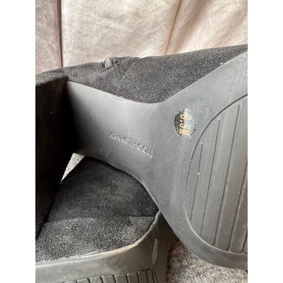 Kenneth Cole New York Womens Bri Stretch Boot Black Mid-Calf Boots Size 8.5 - Picture 7 of 10